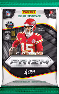 Panini NFL 2025 Prizm Football Retail Pack