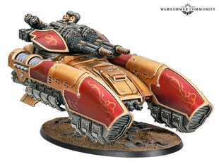 Legio Custodes: Caladius Grav-Tank Annihilator