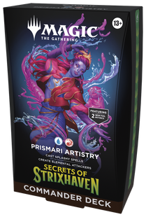 Magic the Gathering Secrets of Strixhaven Commander Deck - Prismari Artistry
