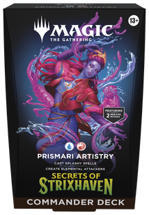 Magic the Gathering Secrets of Strixhaven Commander Deck - Prismari Artistry