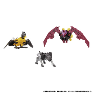 Transformers Takara Tomy MPG-22 MPG-22 Jaguar, Buzzsaw, and Ratbat [Special Order]