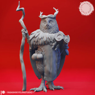 YKS Miniatures - Owlin - Druid (M)