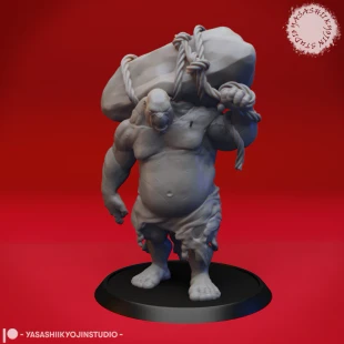 YKS Miniatures - Ogre - Boulder (XL)