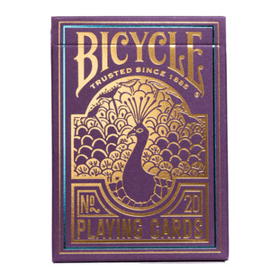Bicycle Peacock Purple Playing Cards