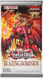 Yu-Gi-Oh! Blazing Dominion Booster Pack