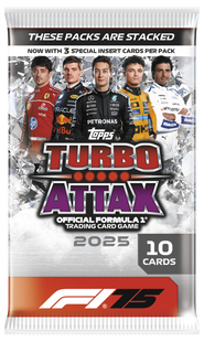 Topps Formula 1 Turbo Attax 2025 Cards Booster Pack