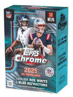 Topps 2025 Chrome NFL Football  Value Box