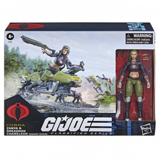 G.I. Joe Classified Series #194, Zanya and Dreadnok Chameleon (Swamp Skier) Vehicle