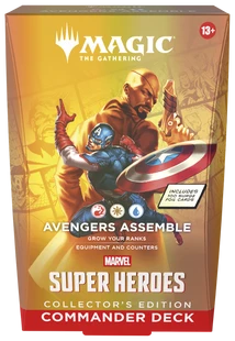 Magic the Gathering: Marvel Super Heroes - Collector Commander Deck (Avengers Assemble)