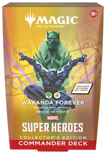 Magic the Gathering: Marvel Super Heroes - Collector Commander Deck (Wakanda Forever)