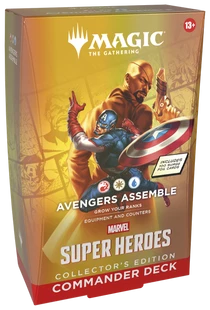 Magic the Gathering: Marvel Super Heroes - Collector Commander Deck (Set of 4)