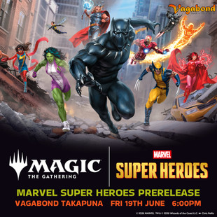 Magic the Gathering: Marvel Super Heroes Prerelease Friday 19th June 6:00pm (TAKAPUNA)