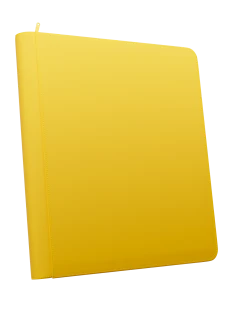 Palms Off STEALTH 12 Pocket Zip Binder - Yellow