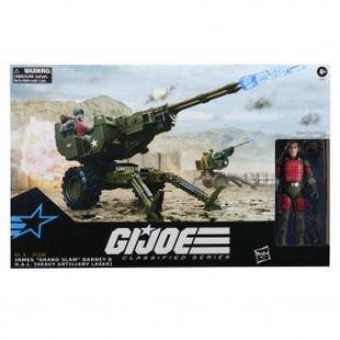 G.I. Joe Classified Series #213, James "Grand Slam" Barney & H.A.L. Heavy Artillery Laser
