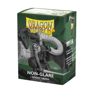 Dragon Shield Standard Sleeves 100pk Matte Non-Glare - Forest Green