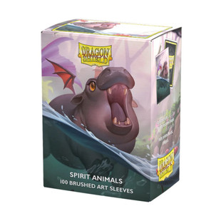 Dragon Shield Brushed Art Sleeves Standard Size 100pk - Spirit Animal - The Snortle