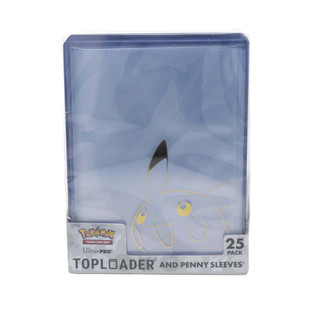 Ultra Pro Pikachu TOPLOADER® and PENNY SLEEVES® Combo Pack 25pc