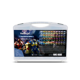 Vallejo - True Metallic Metal - Color Case 80pk