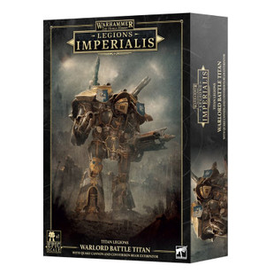 Legions Imperialis Warlord Titan + Quake Cannon and Conversion Beam Extirpator