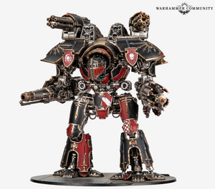 Legions Imperialis Warlord Titan + Quake Cannon and Conversion Beam Extirpator