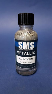 SMS Premium Metallic Acrylic Lacquer 30ml - Aluminium SMS Premium Metallic Acrylic Lacquer 30ml - Aluminium