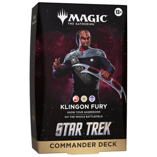 Magic the Gathering Star Trek - Commander Deck Klingon Fury