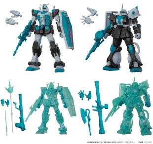Mobile Suit Gundam Capsule Action - Hatsune Miku Color Ver. - (Blind Box)