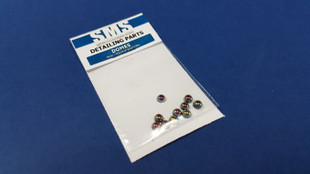 SMS Dome Stickers 4mm - Colour Shifting