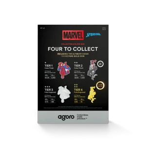Agoro Spider-Man Transforms 1/2 oz Coin Blind Box