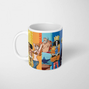 One Piece - Panels - White Mug