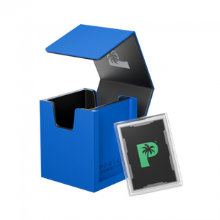 Palms Off Gaming - Portal Deck Box - Nexus 100+ Blue