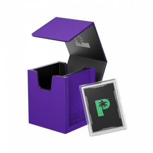 Palms Off Gaming - Portal Deck Box - Nexus 100+ Purple
