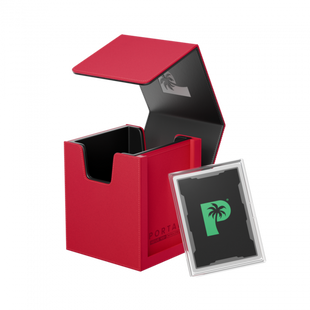 Palms Off Gaming - Portal Deck Box - Nexus 100+ Red