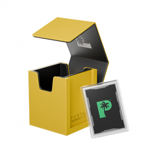 Palms Off Gaming - Portal Deck Box - Nexus 100+ Yellow