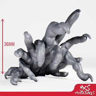 YKS Miniatures - Crawling Claw - Elden (L)