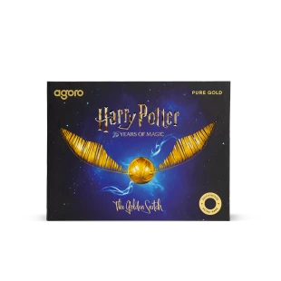 Agoro Harry Potter 25 years of Magic - The Golden Snitch 0.1g 999 Gold Coin