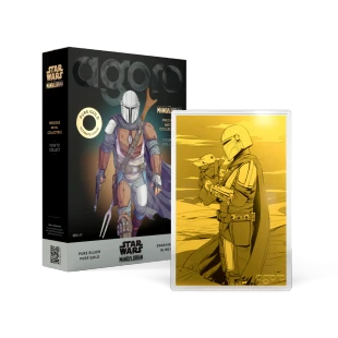 Agoro Star Wars The Mandalorian Blind Box 5g Silver Foil