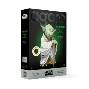 Agoro Star Wars Master Yoda 5g Silver Foil (Blind Box)