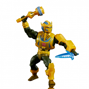 Masters of the Universe Origins X Transformers Bumblebee Armor Man-At-Arms Action Figure