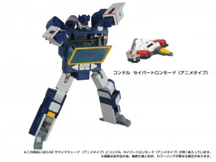 Transformers Takara Tomy Missing Link D-02 Soundwave (Anime Type)