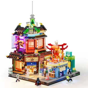 Lumibricks: Cyberpunk Neoncity - Japanese Izakaya