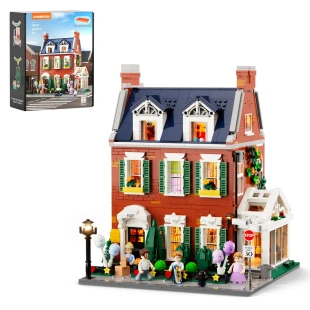 Lumibricks: Town Life - Redbrick Row House