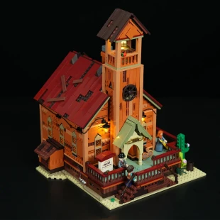 Lumibricks: The Old West - Wild West Meeting Hall
