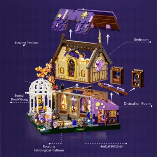 Lumibricks: Retro House - Luna Cottage
