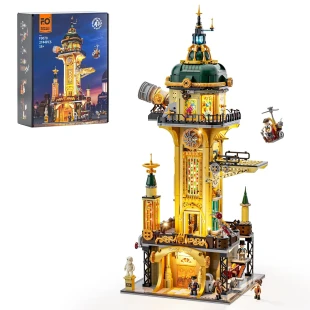 Lumibricks: Steampunk World - Steampunk Watch Tower