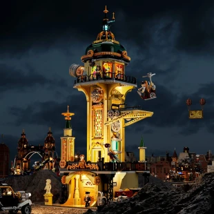 Lumibricks: Steampunk World - Steampunk Watch Tower