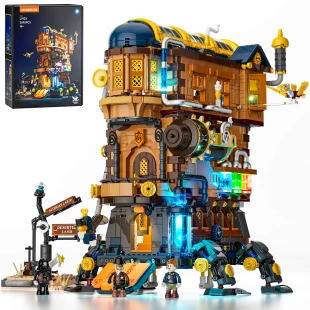 Lumibricks: Steampunk World - Alchemist's Moving Castle