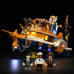 Lumibricks: Steampunk World - Steamboat
