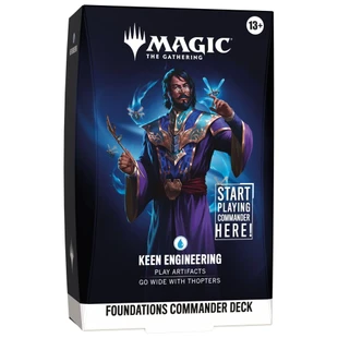 Magic the Gathering Foundations Starter Commander Deck - Keen Engineering