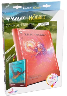 Gamegenic Magic The Gathering The Hobbit Zip-Up Album 18-Pocket - The Arkenstone/Smaug, Worm of Dread